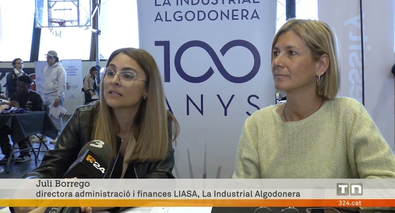 LIASA participates in the Job Fair of Valls, attracting 3Cat's attention
